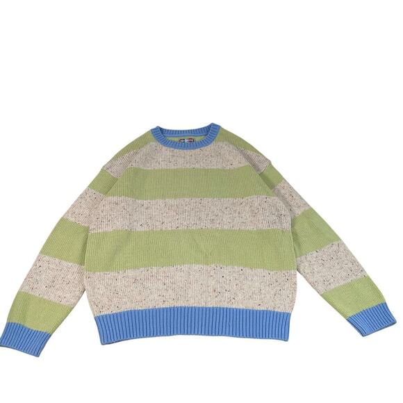 Urban outfitters bar striped knit sweater UO size large - Picture 1 of 7